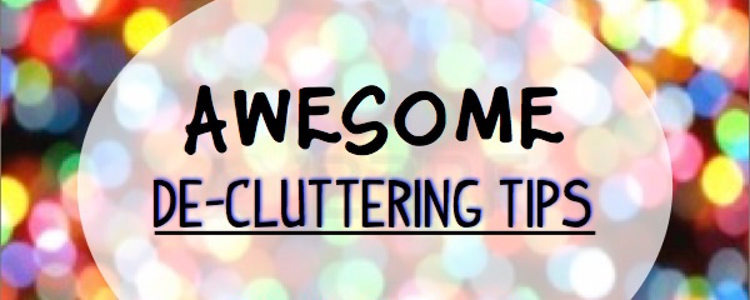 let’s de-clutter